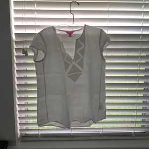 lilly pulitzer shirt size extra small